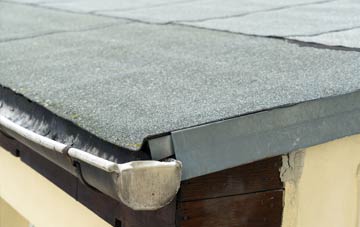 repair or replace Clunie flat roofing?