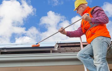 Clunie soft wash roof cleaning